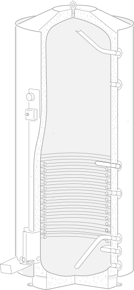 Накопительный бойлер косвенного нагрева