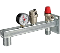 Группа безопасности VT-495 для электрических котлов до 44 кВт