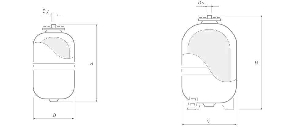 Расширительный бак на 12 литров для электрокотлов